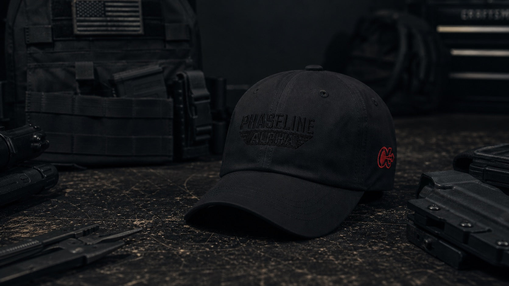 Blacked Out Dad Hat