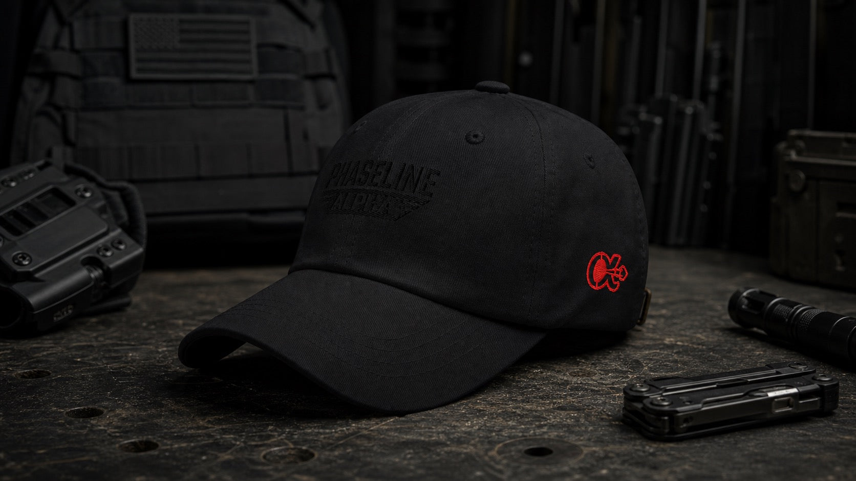 Blacked Out Dad Hat